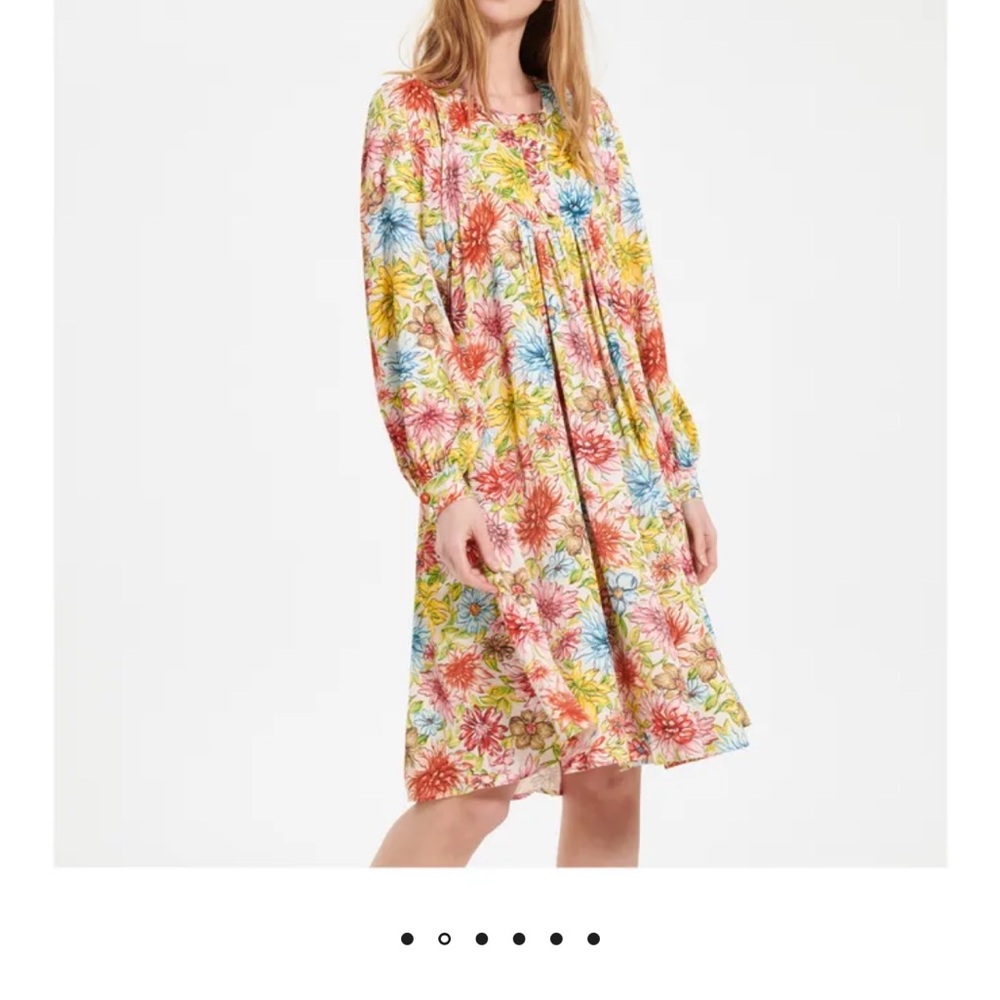 Alexachung Alexa Chung Floral Long Sleeve Dress size 4